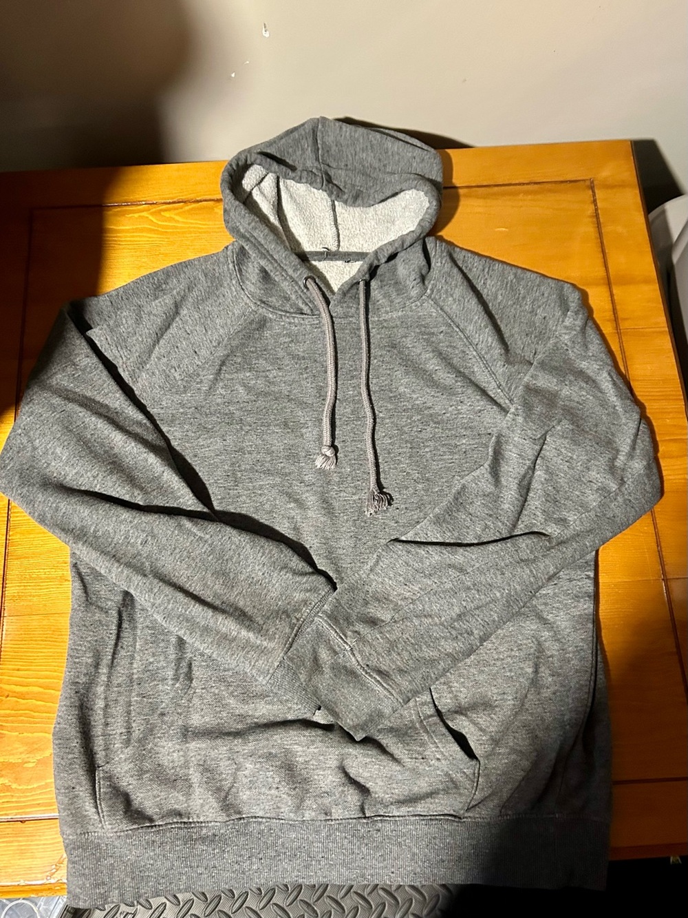 George Men's Heather Gray Hooded Sweatshirt